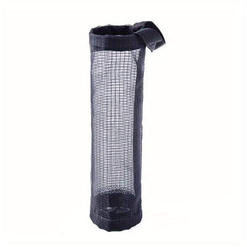 Foldable Mesh Garbage Bag Holder for Kitchen Storage