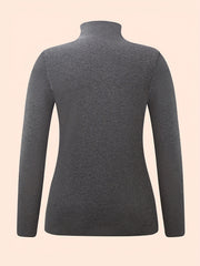 Women's Turtleneck Thermal Underwear Top