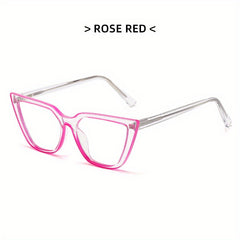 TR90 Cat Eye Light Blocking Glasses for Men Women