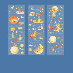 'The Little Prince' Fantasy Planet Rose Decoration Stickers