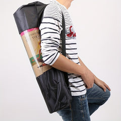 4pcs Adjustable Yoga Mat Drawstring Bag with Mesh Pocket