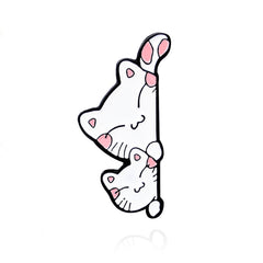 Cute Cat Paw Alloy Brooch Pin
