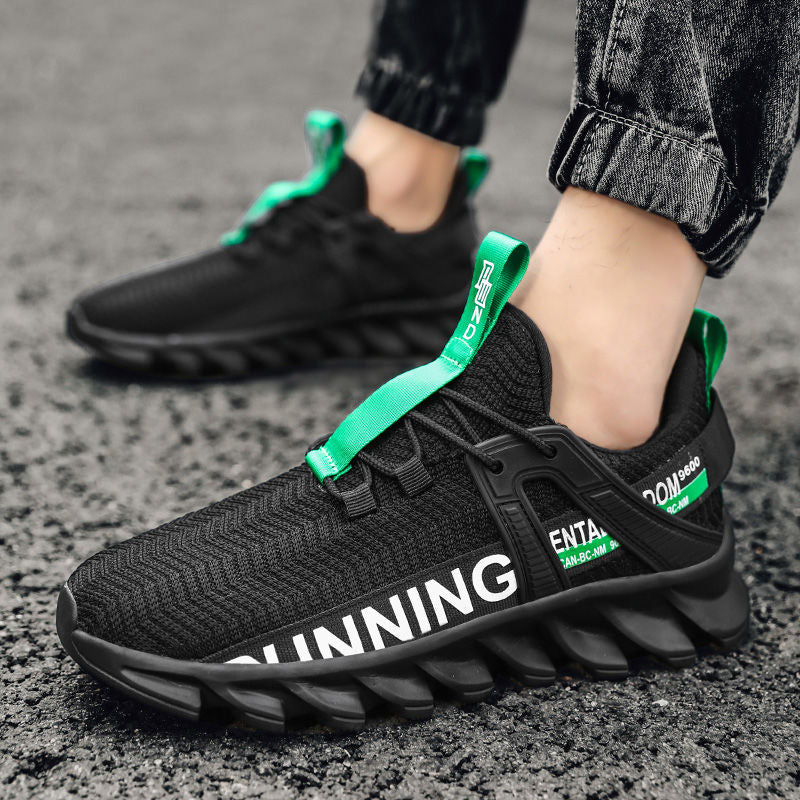 Men's Blade Running Shoes Breathable Lightweight Non Slip Sneakers