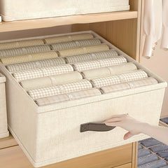Pants Drawer Storage Basket Grids Leggings Storage Box