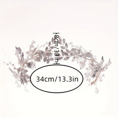 Hair Vine Headband Bridal Wedding Accessory Floral for Parties & Events