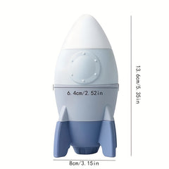 Silicone Rocket Stacking Toy for Toddlers