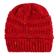 Women's Knitted Beanie Hat Warm Slouchy Cap For Winter Lightweight