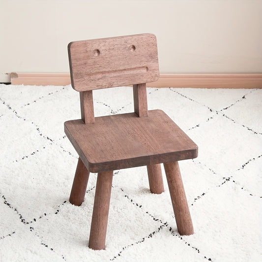 All Solid Wood Shoe Changing Stool Robot Foyer Bench