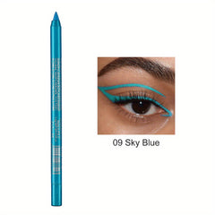 Monochromatic Pearly & Glitter Eyeliner Pen Waterproof Professional Eye Liner