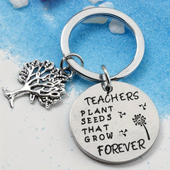 Stainless Steel Keyring Grateful Gift To Teachers