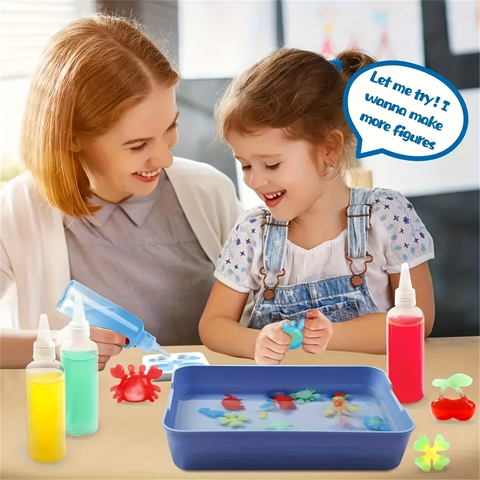 DIY Magic Water ELF Kit For Kids - Create Colorful 3D Magical Gels
