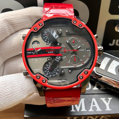KUERST Large Dial Steel Wrist Watch Gift