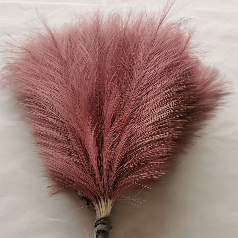 10pcs Polyester Artificial Reed for Home Decor