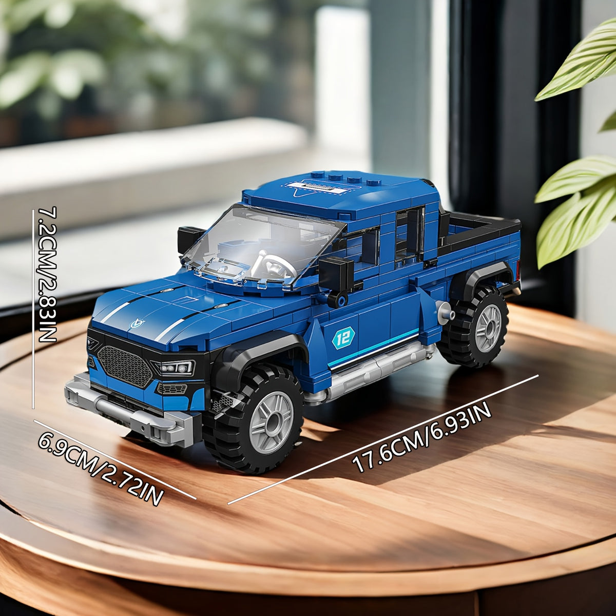 336pcs Truck Building Blocks Set ABS Construction Toy for Kids Movie Theme