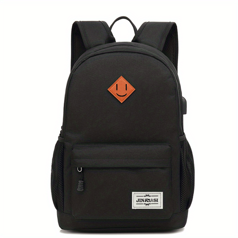 Large Capacity Backpack with USB Charging Port for Travel Daily Use