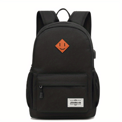 Large Capacity Backpack with USB Charging Port for Travel Daily Use