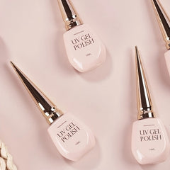 6-Piece Fall Gel Nail Polish Set Neutrals Purple Grey Gel Polish