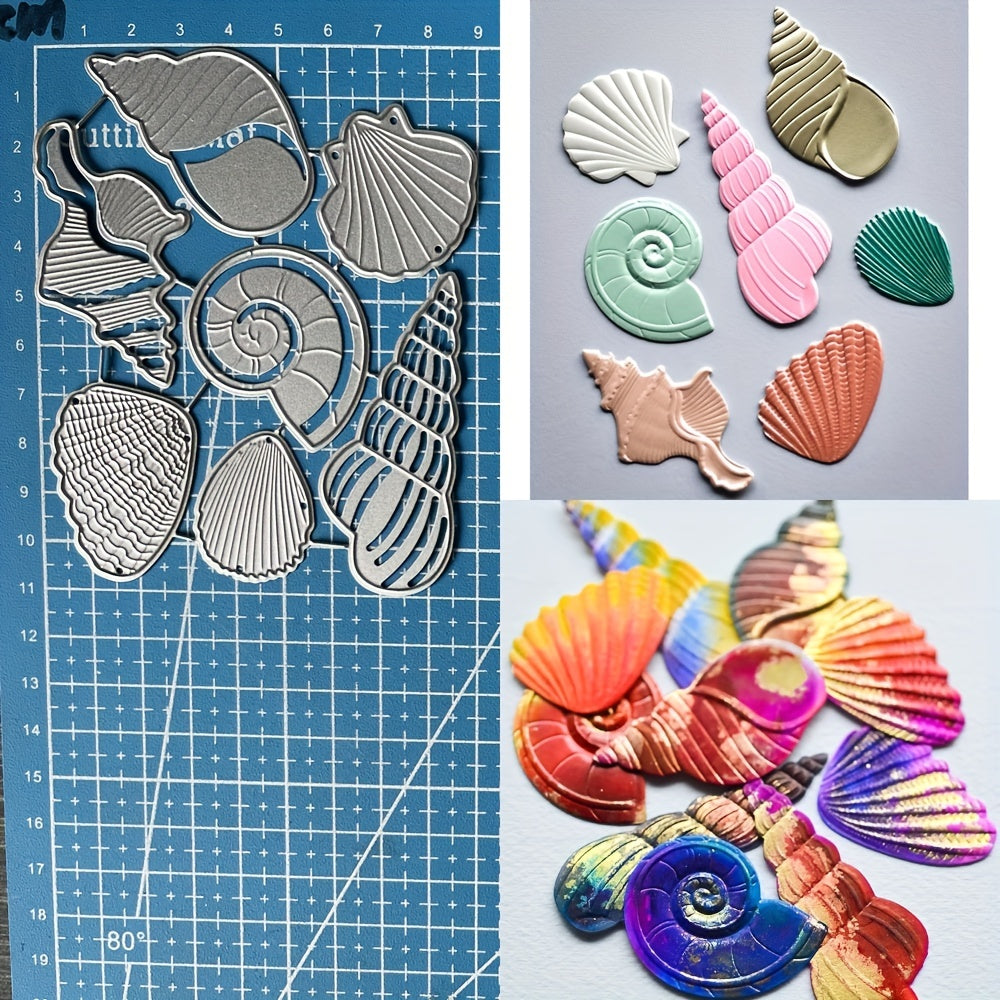 1pc Shell Conch Metal Cutting Dies DIY Scrapbooking Craft Embossing Tools