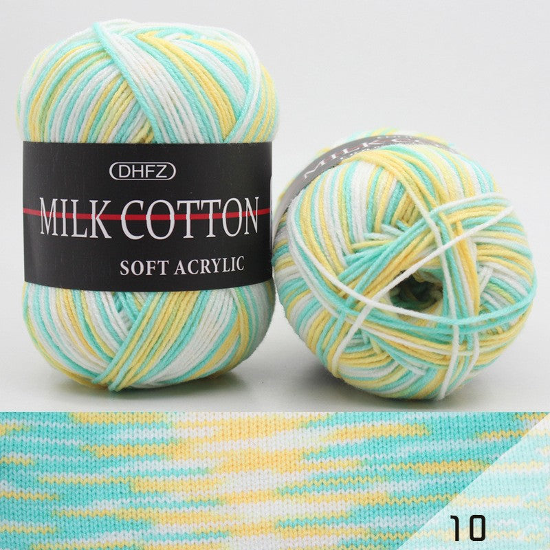 2pcs Gradient Soft Yarn for Crocheting and Knitting 164Yards