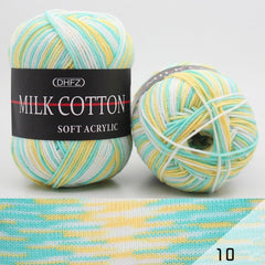 2pcs Gradient Soft Yarn for Crocheting and Knitting 164Yards