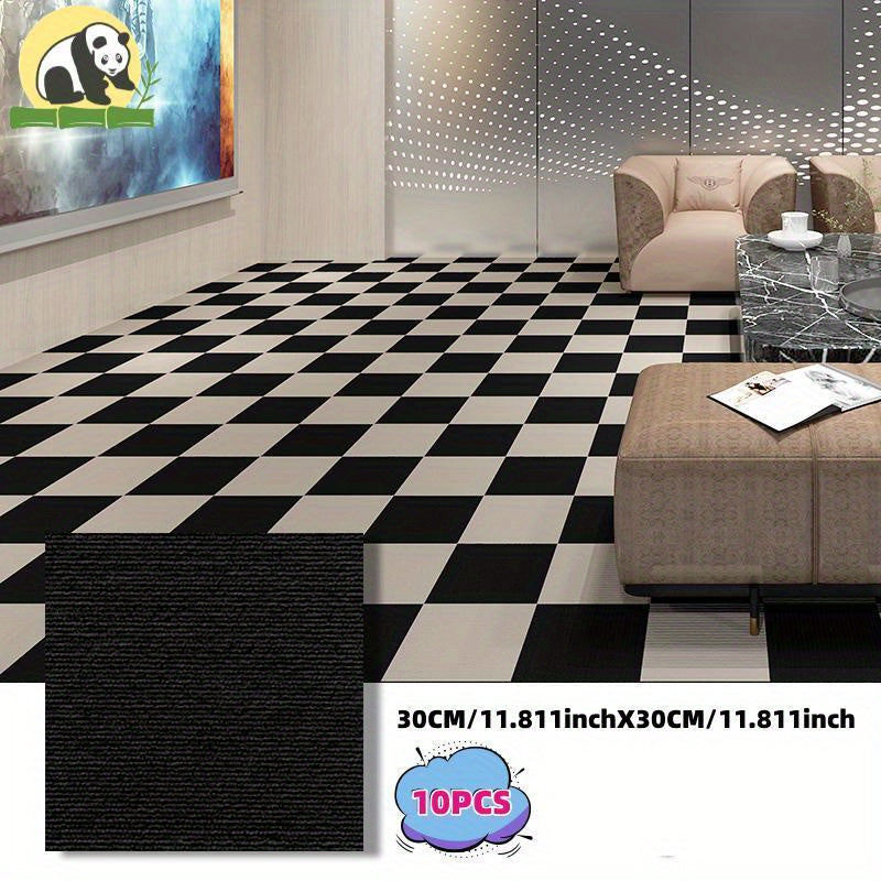 10pcs Self Adhesive Carpet Tile Peel Stick Commercial Floor