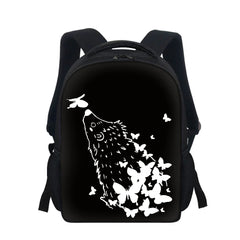 12" Hedgehog Printed Kids Backpack for School