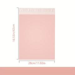 10pcs Waterproof Pink Express Bags for Clothing & Packaging