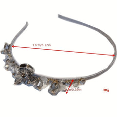 Crystal Rhinestone Head Hoop Hair Accessories for Women