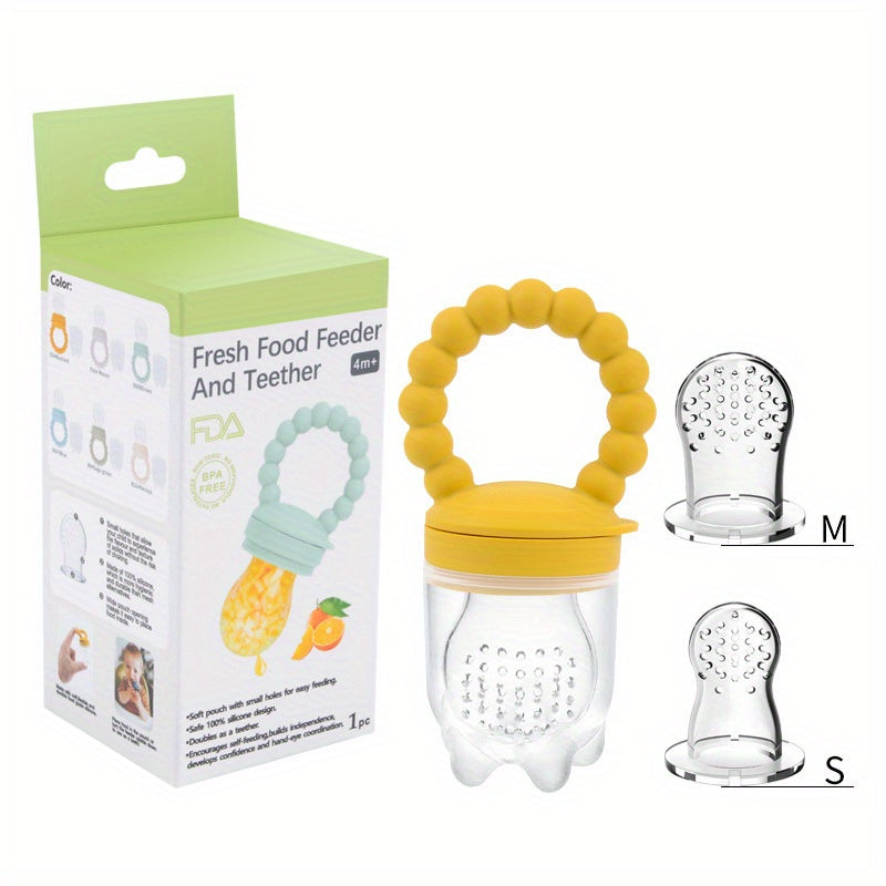 Baby Nipple Fresh Food Fruit Feeding Bottle Pacifier Feeder and Teether
