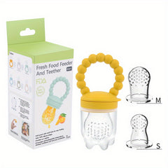 Baby Nipple Fresh Food Fruit Feeding Bottle Pacifier Feeder and Teether