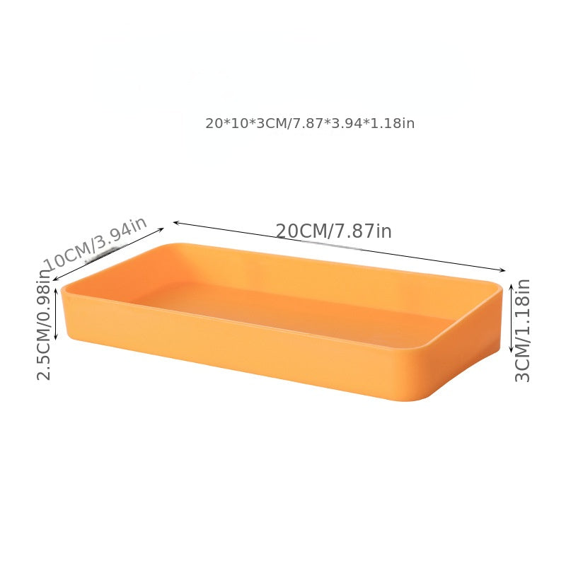 Punch Hole Rack Wall Mounted Storage Box for Cosmetics and Remote Control