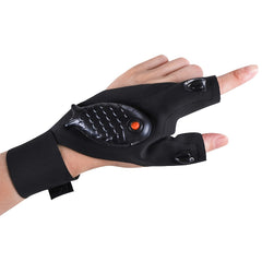 Rechargeable Flashlight Gloves Fingerless Gloves LED Lighting Finger Lamp