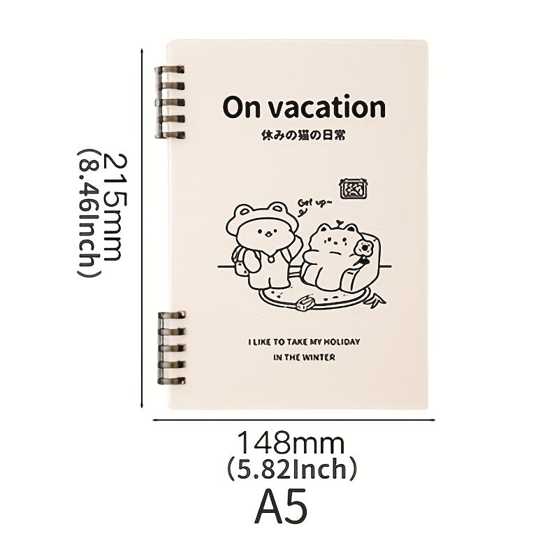 Thickened Coil Ring Binder Student Notebook Office Stationery