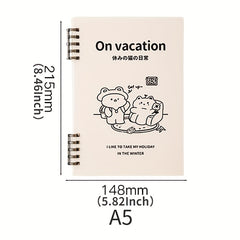 Thickened Coil Ring Binder Student Notebook Office Stationery