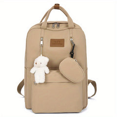 Casual Student School Bag Backpack with Large Capacity