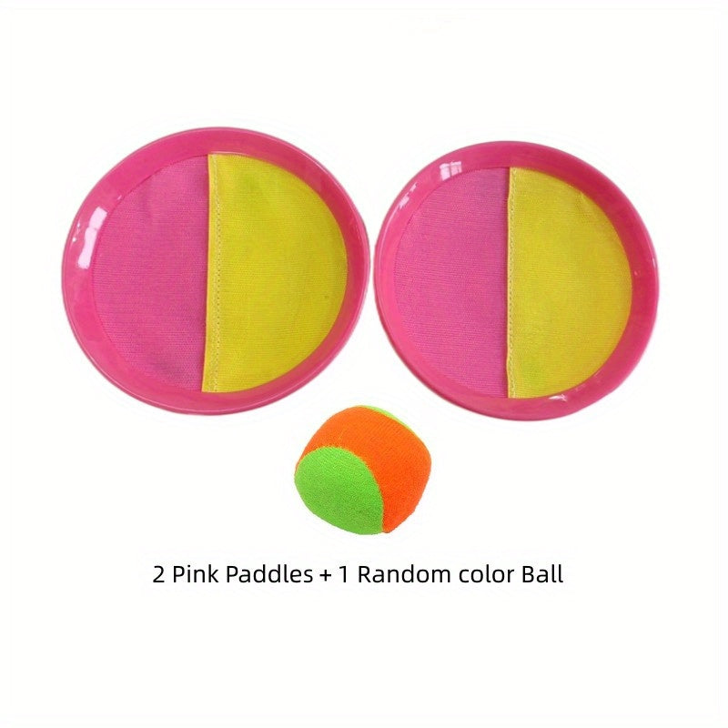Kids Ball Toss And Catch Game Set - Outdoor Sports Toys