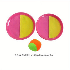 Kids Ball Toss And Catch Game Set - Outdoor Sports Toys
