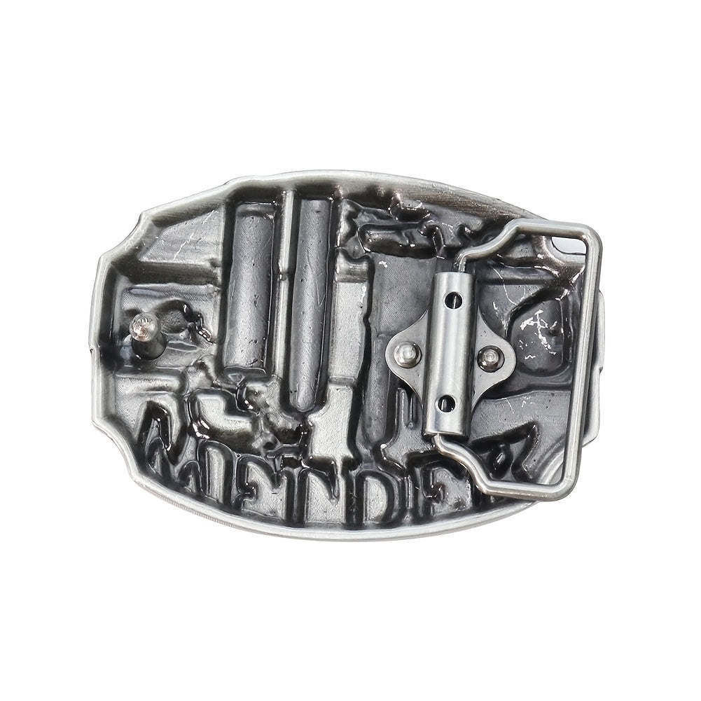 Vintage Welder Belt Buckle Women's Punk Metal Girdle Buckle