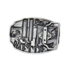 Vintage Welder Belt Buckle Women's Punk Metal Girdle Buckle