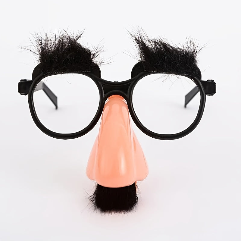 Halloween Beard Glasses Nose Funny Spectacles Props