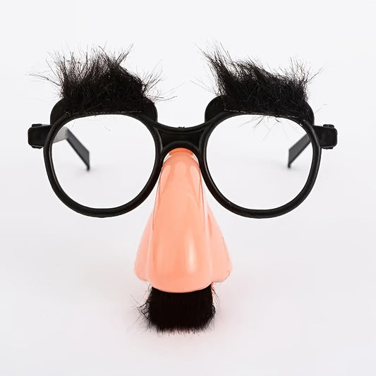 Halloween Beard Glasses Nose Funny Spectacles Props