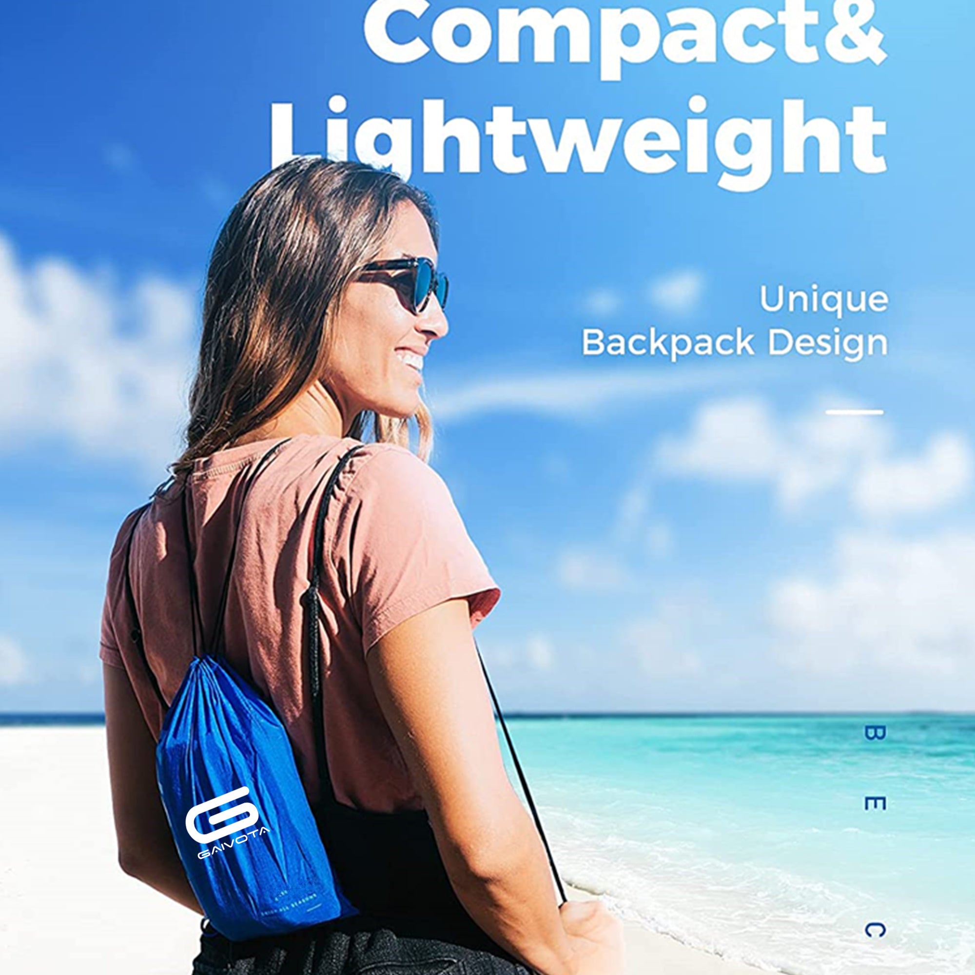 GAIVOTA Portable Waterproof Beach Blanket