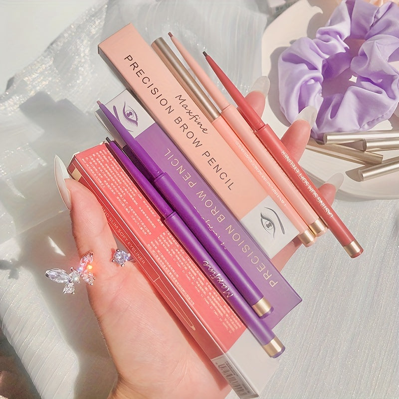 Colorful Eyeliner Gel Pen Smudge Proof Waterproof Pen 3 Colors
