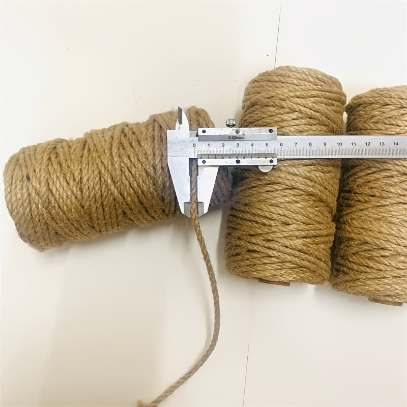 164ft Jute Rope Thick Hemp Rope For DIY Arts Crafts Gardening Home Decor