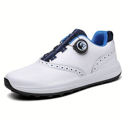 Men's Non Slip Golf Shoes with Rotary Buckle