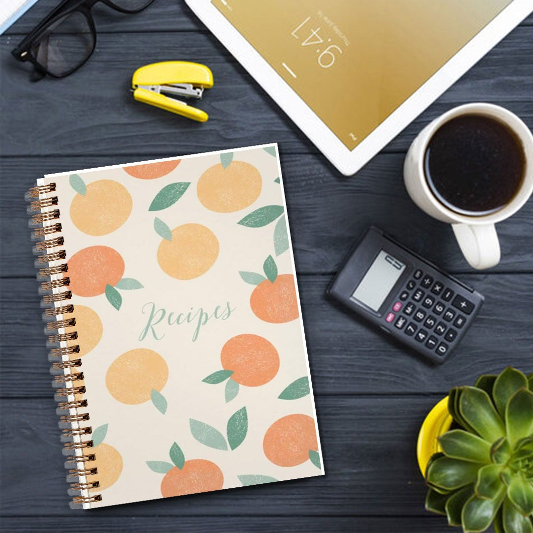 Classic Recipes Spiral Notebook 50 Pages 13.97x21.08 cm