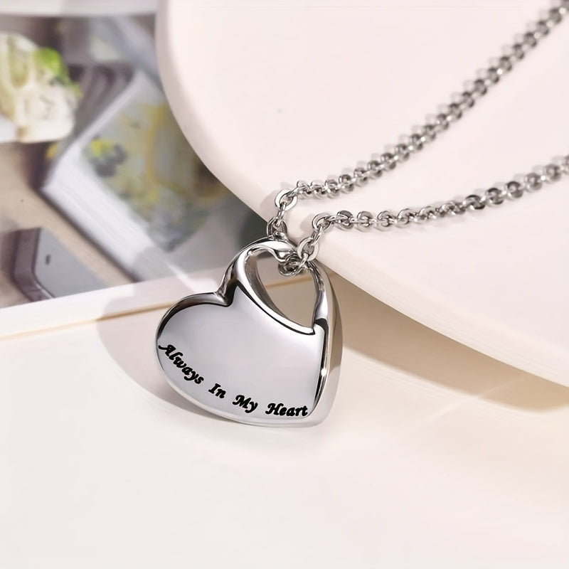 Cat Cremation Urn Necklace Stainless Steel Keepsake Pendant for Pet Ashes