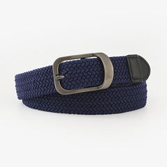 Elastic Canvas Wide Waistband Belt for Cargo Pants