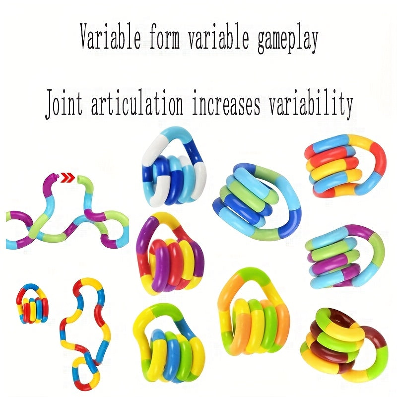 11pcs Assorted Twist Ropes Fidget Toys for Adults