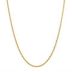 Stainless Steel Twist Chain Necklace Unisex Neck Jewelry